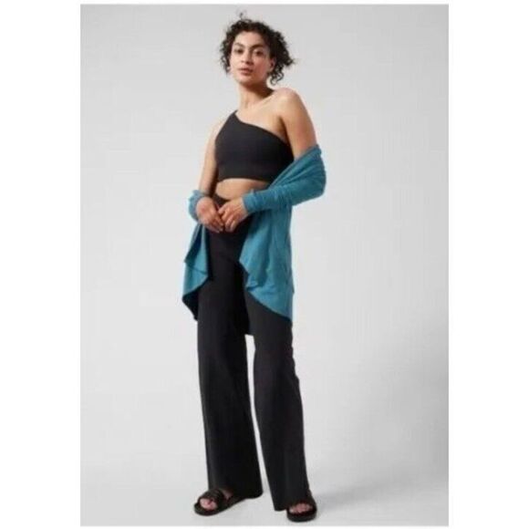 ATHLETA 798650 Elation Wide Leg Pant SIZE XS Black - Picture 13 of 14